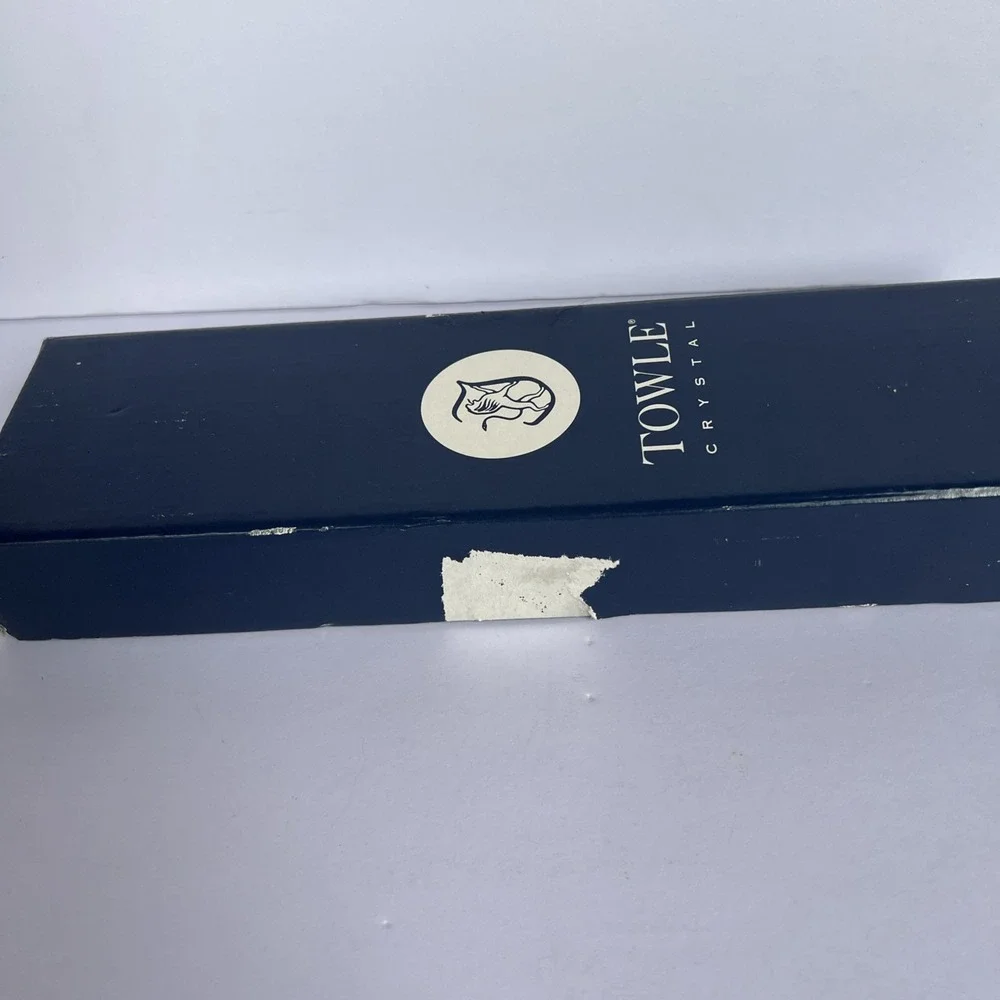 Towle Lead Crystal Serving Spoon 10